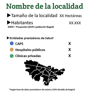 Haga clic sobre cada localidad